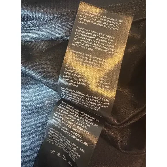 Stunning Bebe fit & flare dress in a vibrant abstract floral print 💜 - Picture 10 of 11